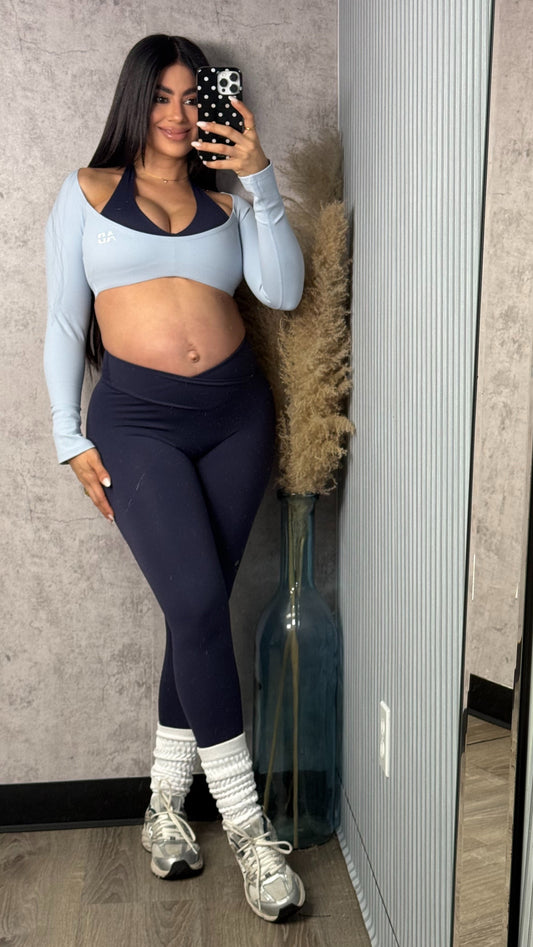 DOBLE BLUE AB PANTS SET
