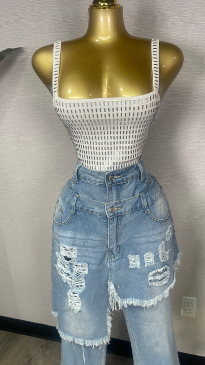 LIZ WHITE TOP