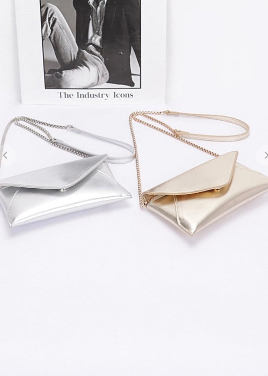 Metallic Crossbody Bag