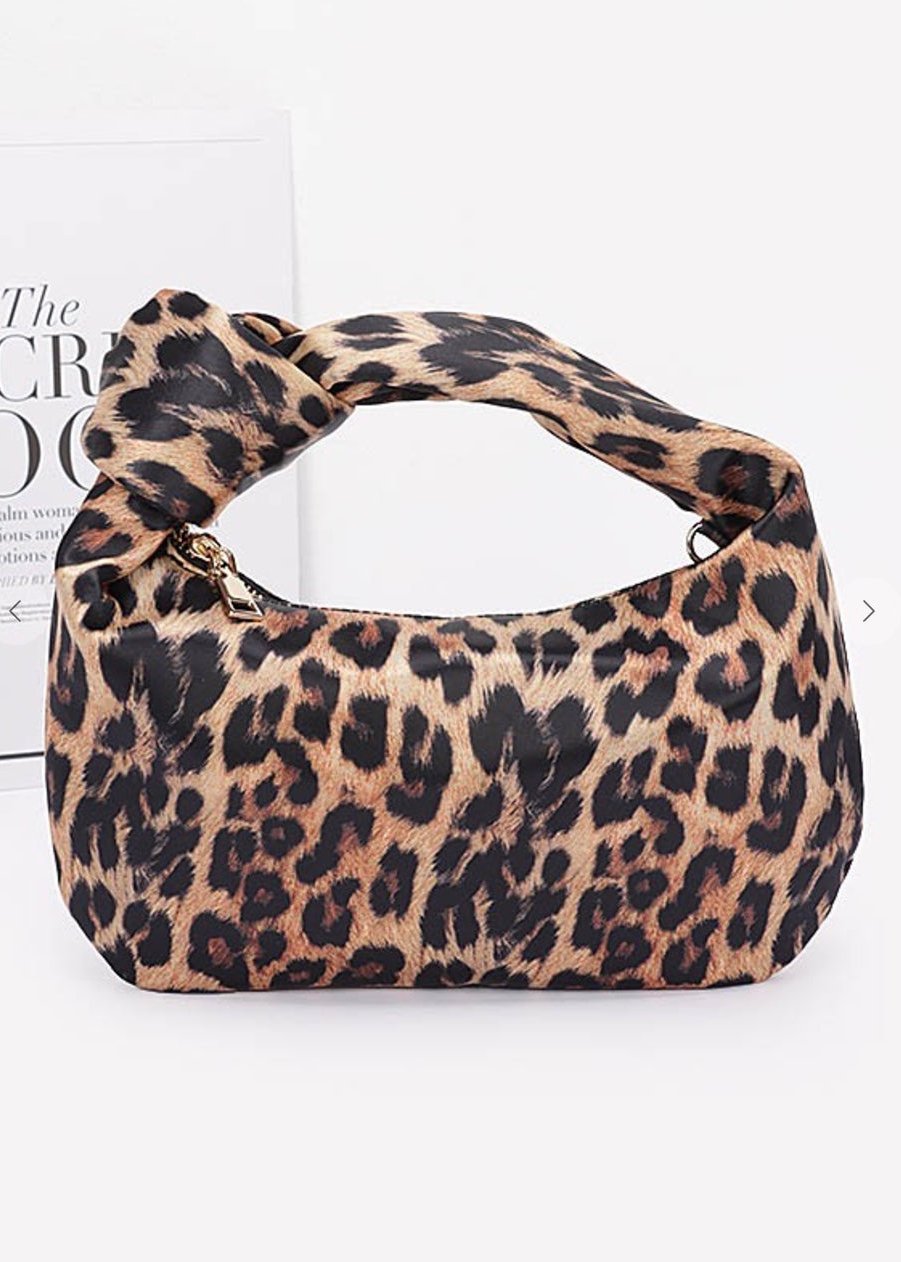 Leopard Hobo Bag