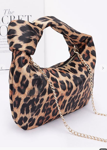 Leopard Hobo Bag