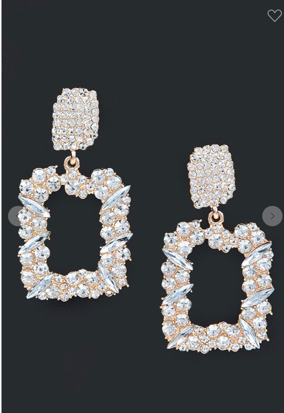 Rhinestone Earring