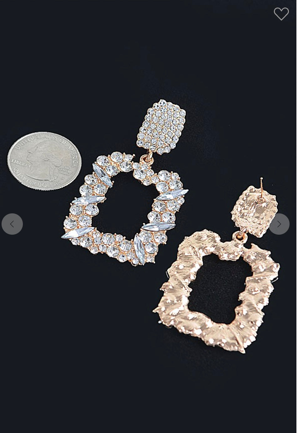 Rhinestone Earring